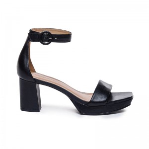 Bernardo Carla Women Platform Sandals Black | MCC614RQ