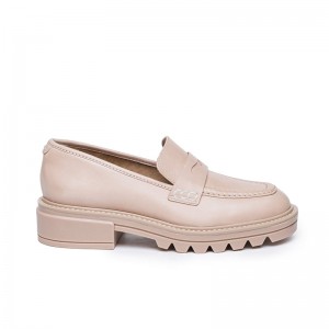 Bernardo Chandler Lug-Sole Women Loafers Pink | MSP926CR