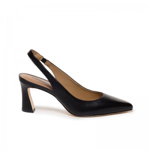 Bernardo Felicity Slingback Women Pumps Black | VMU3997IT