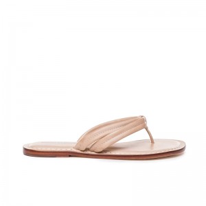 Bernardo Miami Thong Women Slide Sandals Pink | ZDD3834KO