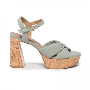 Bernardo Veronika Women Platform Sandals Light Green | CKY1226JH