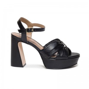 Bernardo Veronika Women Platform Sandals Black | UMN314ZF