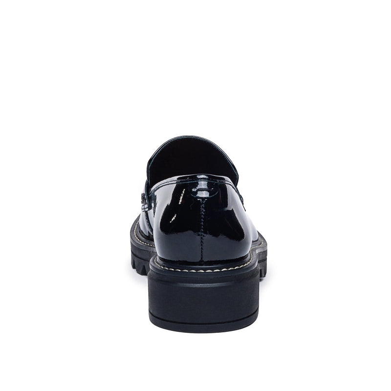 Bernardo Chandler Lug-Sole Women Loafers Black | ORX4552DH