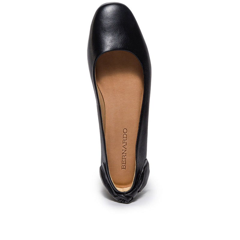 Bernardo Eloisa Bow Women Ballet Flats Black | EFO3148WY