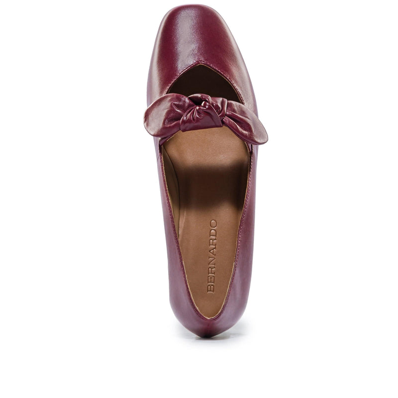 Bernardo Emersyn Women Ballet Flats Dark Red | JRW8136SP