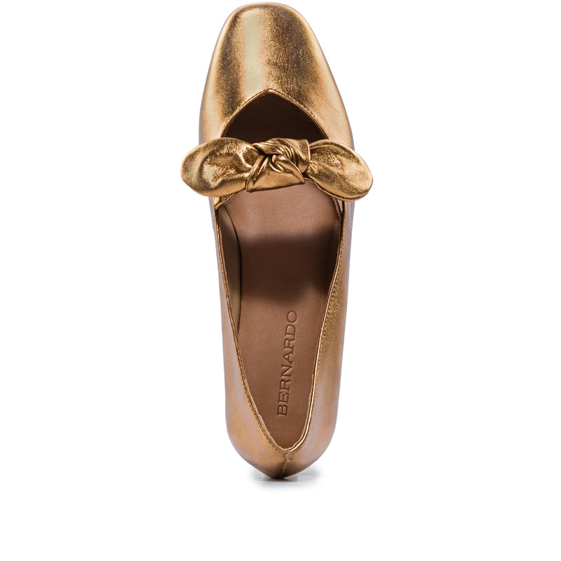 Bernardo Emersyn Women Ballet Flats Gold Yellow | RIA702RX