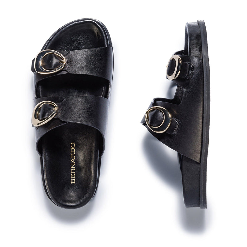 Bernardo Evie Women Slide Sandals Black | JNC4479XI