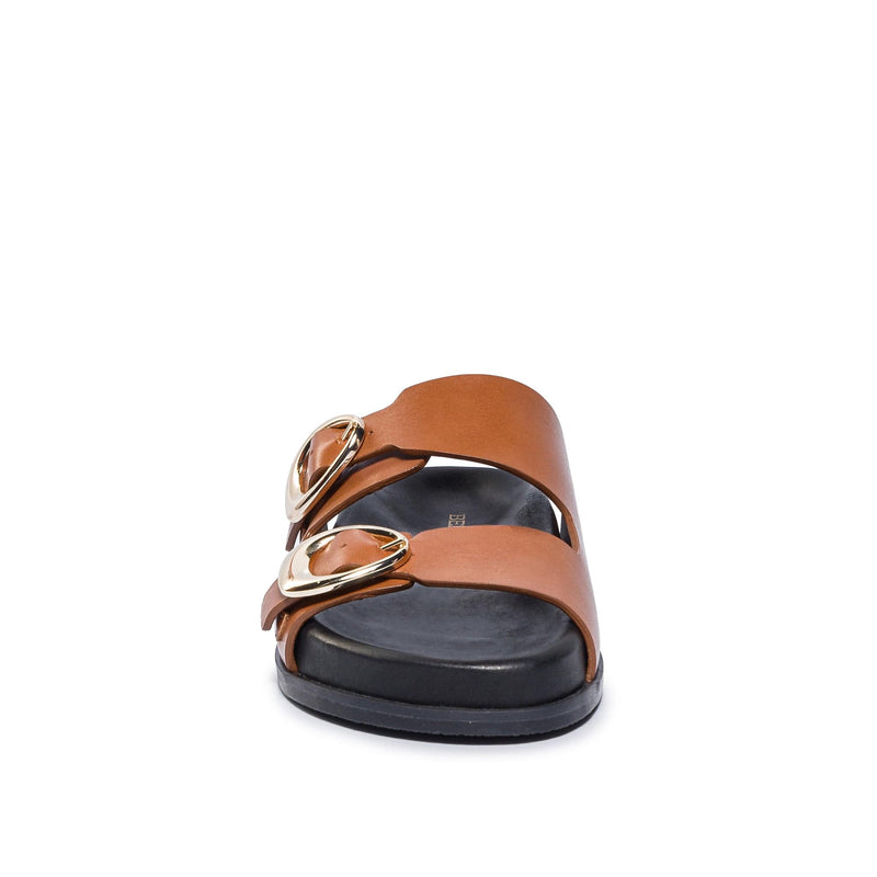 Bernardo Evie Women Slide Sandals Dark Brown | MND6732XS