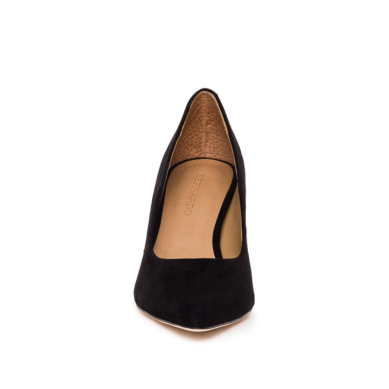 Bernardo Faryn Pointed-Toe Women Pumps Black | BFZ8428AW