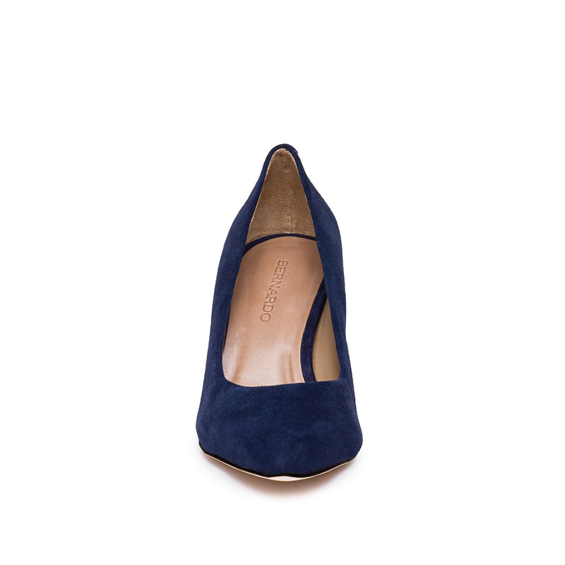 Bernardo Faryn Pointed-Toe Women Pumps Dark Navy | RJP3449DN