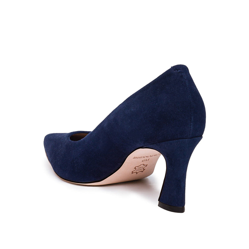 Bernardo Faryn Pointed-Toe Women Pumps Dark Navy | RJP3449DN