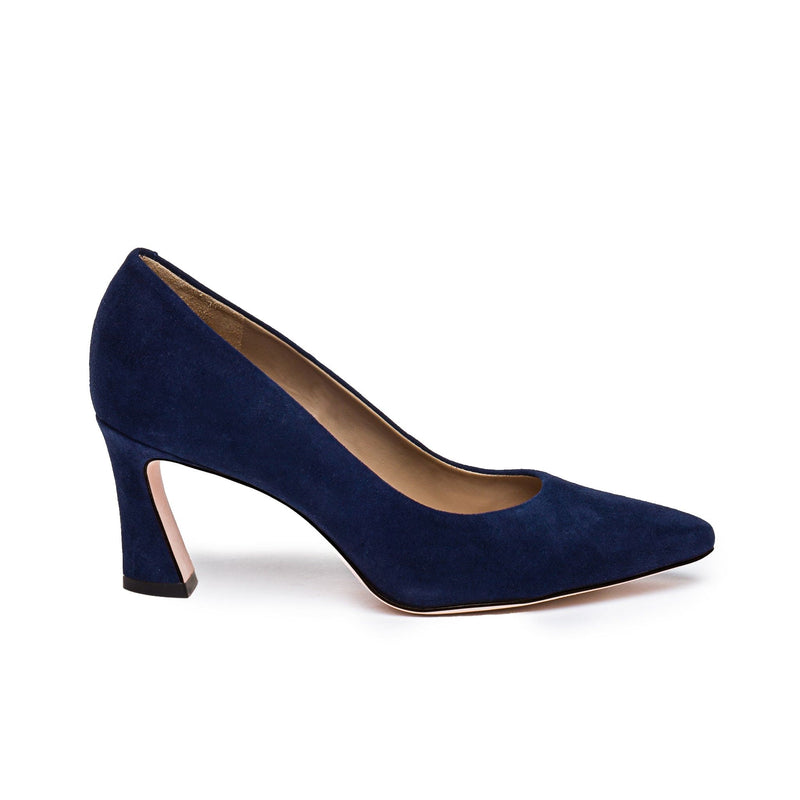 Bernardo Faryn Pointed-Toe Women Pumps Dark Navy | RJP3449DN