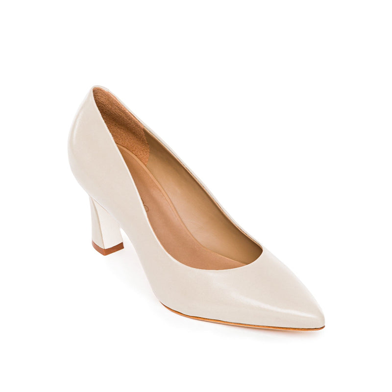 Bernardo Faryn Pointed-Toe Women Pumps White | GWZ5778LU