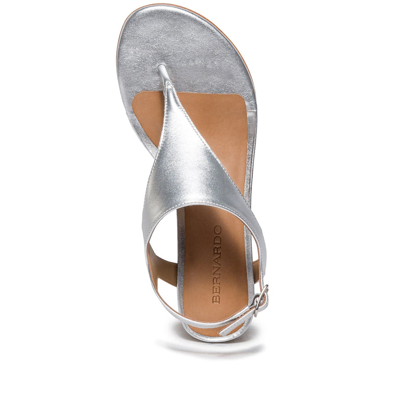 Bernardo Goldy Demi Women Heels Sandals Silver | WXX434ST