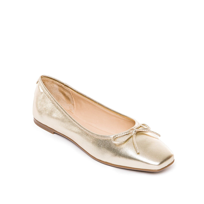 Bernardo Gwynn Women Ballet Flats Gold | PCN8443RD