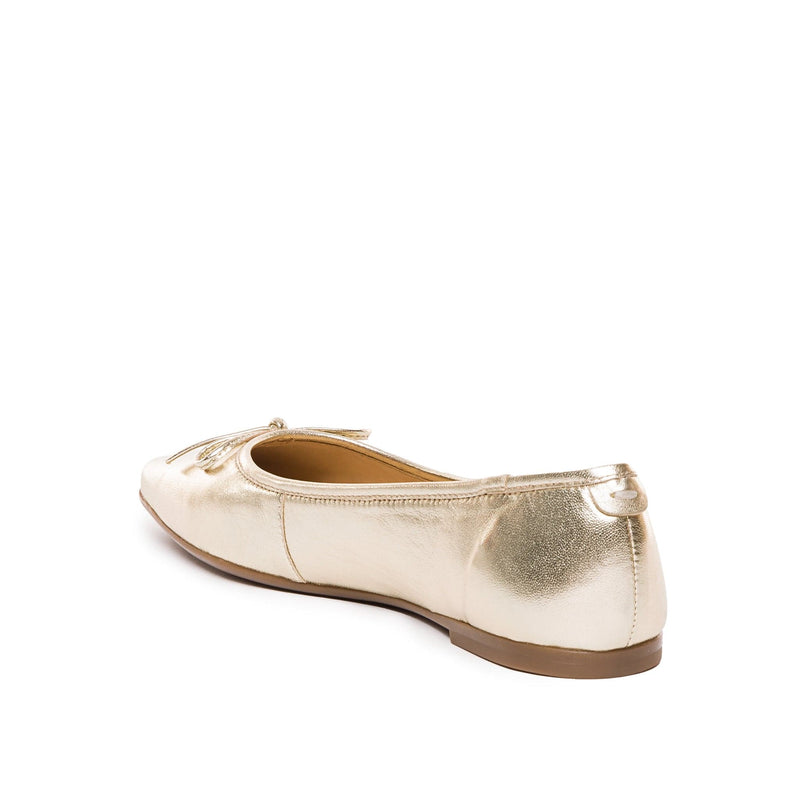 Bernardo Gwynn Women Ballet Flats Gold | PCN8443RD