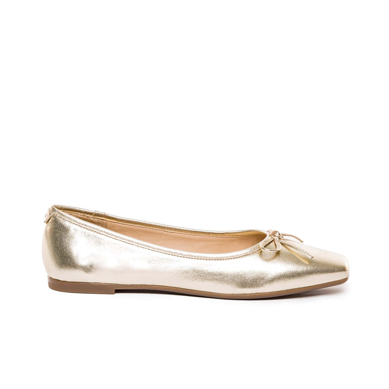 Bernardo Gwynn Women Ballet Flats Gold | PCN8443RD