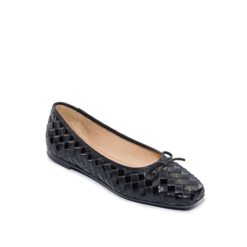 Bernardo Gwynn Woven Women Ballet Flats Black | ZNT7198TF