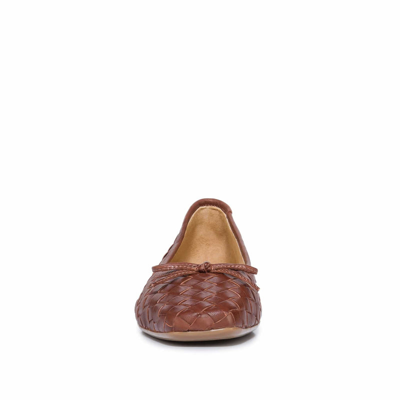 Bernardo Gwynn Woven Women Ballet Flats Chocolate | STT2486KC