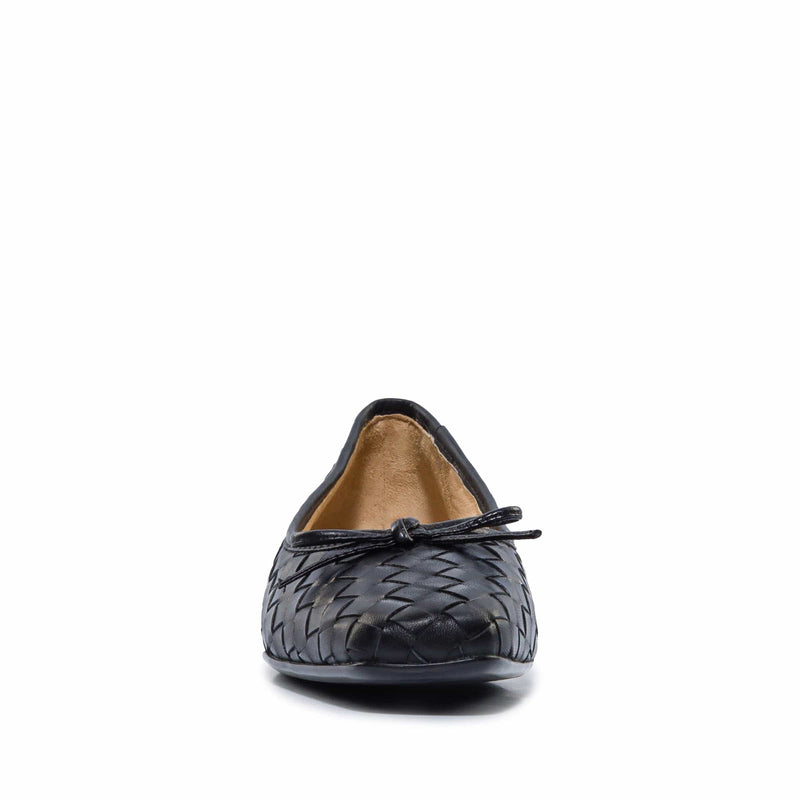 Bernardo Gwynn Woven Women Ballet Flats Black | ICZ8672DE