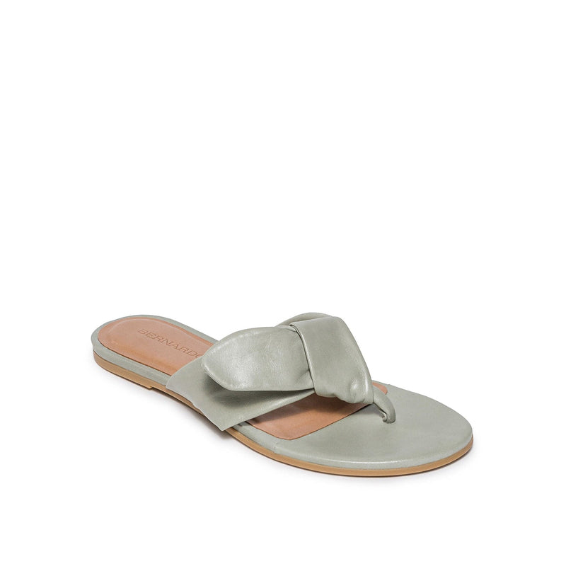 Bernardo Harmony Thong Women Slide Sandals Light Green | SLA912UW