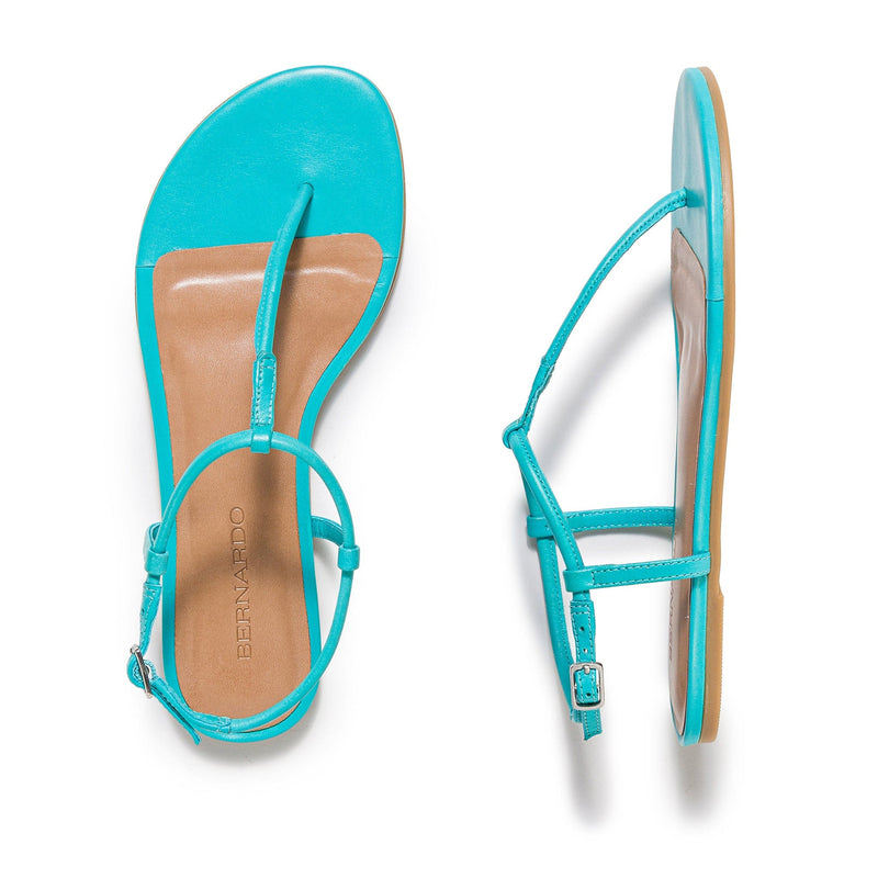 Bernardo Haven Thong Women Flat Sandals Blue | XPM763DT