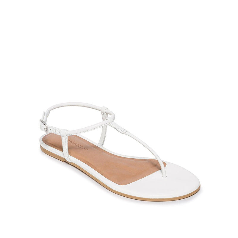 Bernardo Haven Thong Women Flat Sandals White | QET955NQ