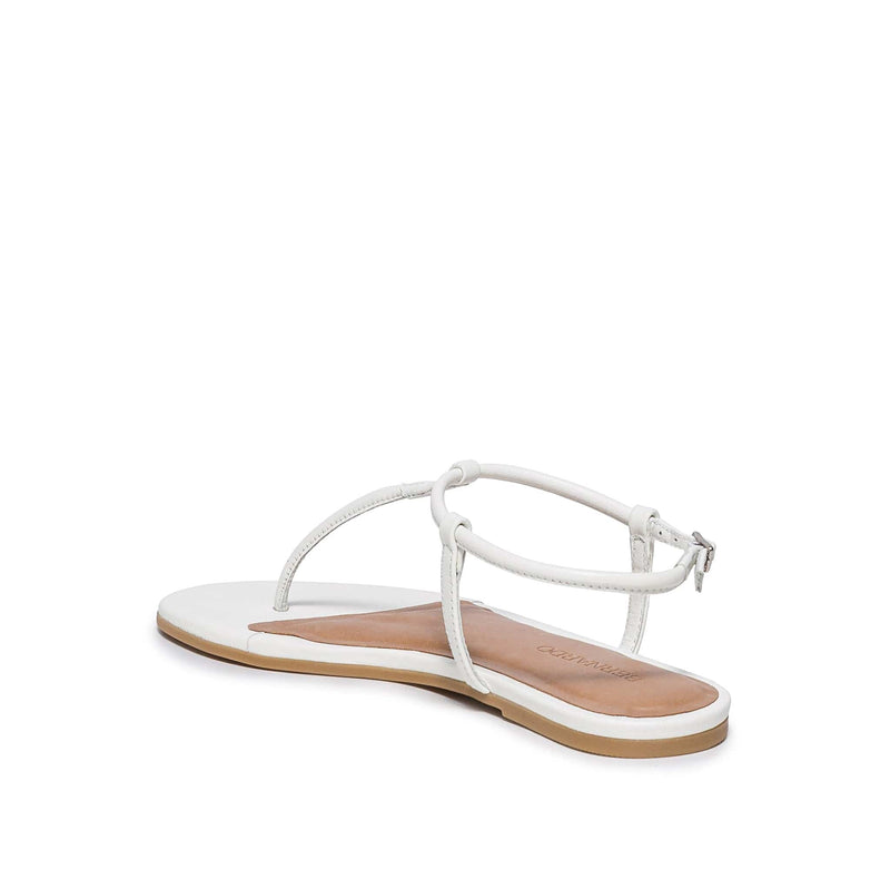 Bernardo Haven Thong Women Flat Sandals White | QET955NQ