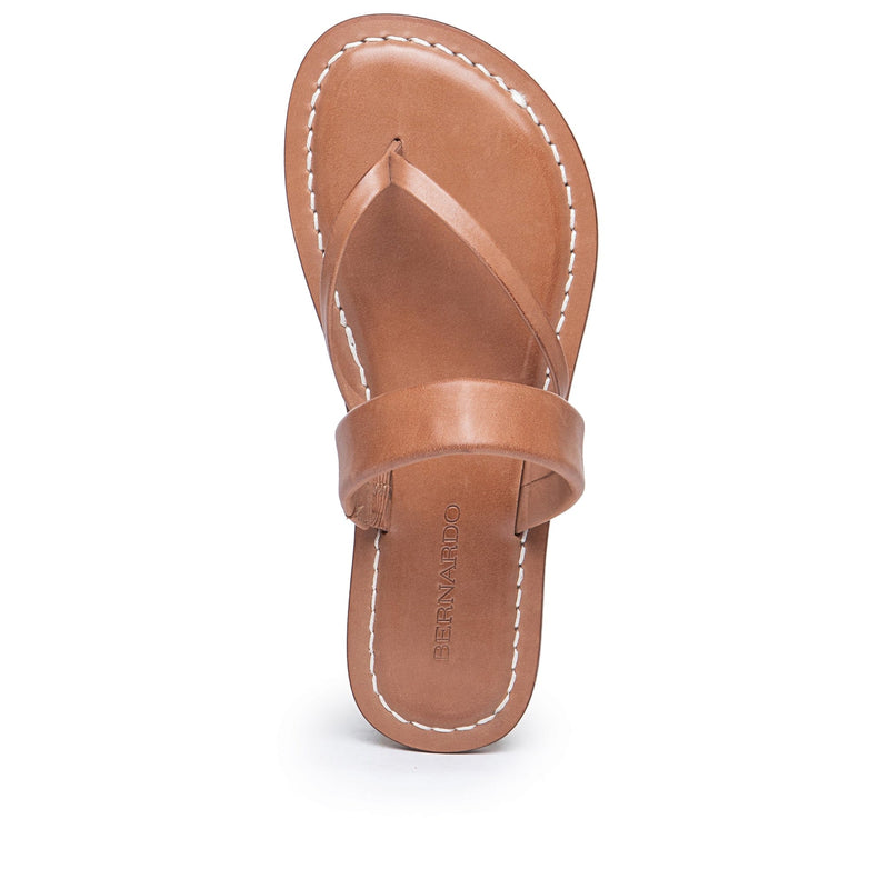 Bernardo Leia Thong Women Flat Sandals Brown | VPG930IJ