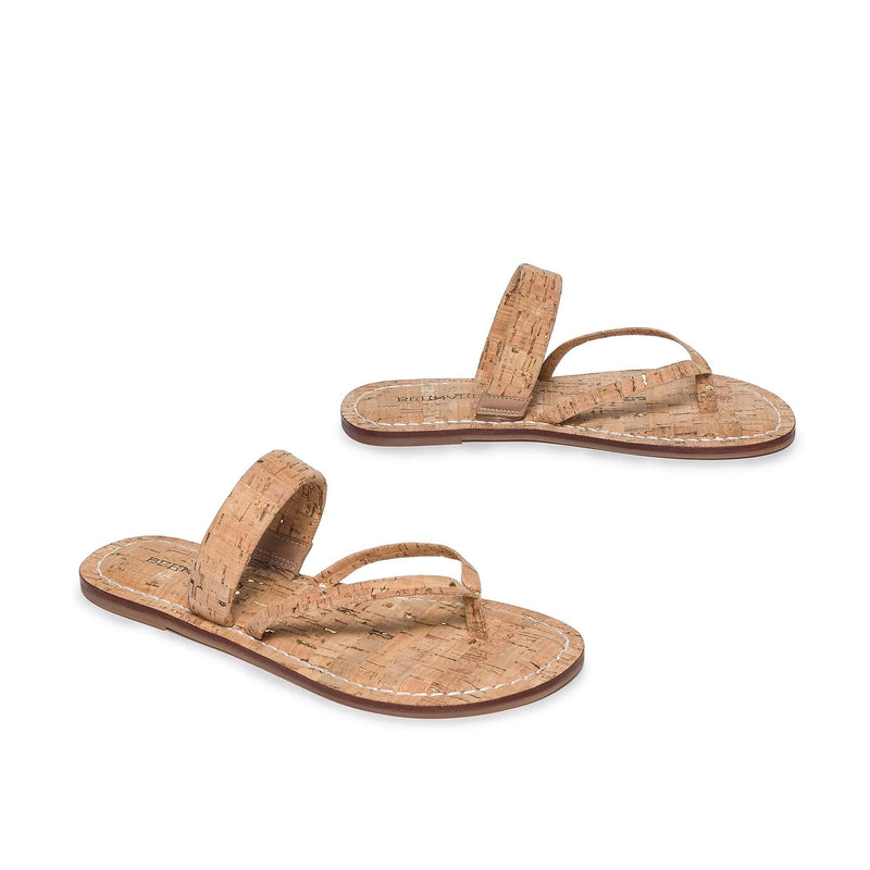 Bernardo Leia Thong Women Flat Sandals Brown | VRQ1843DC