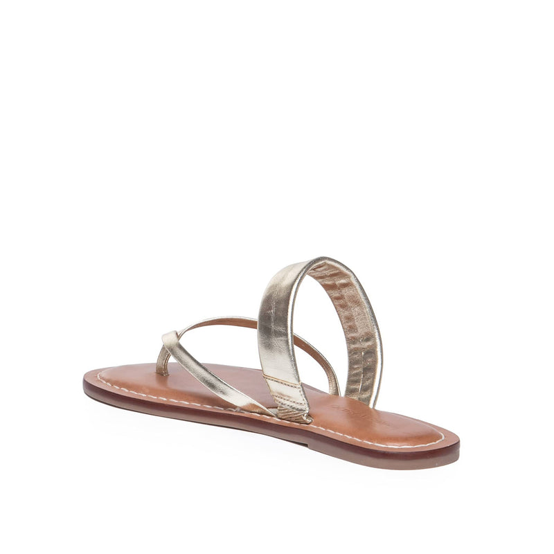 Bernardo Leia Thong Women Flat Sandals Gold | WJM2694TK