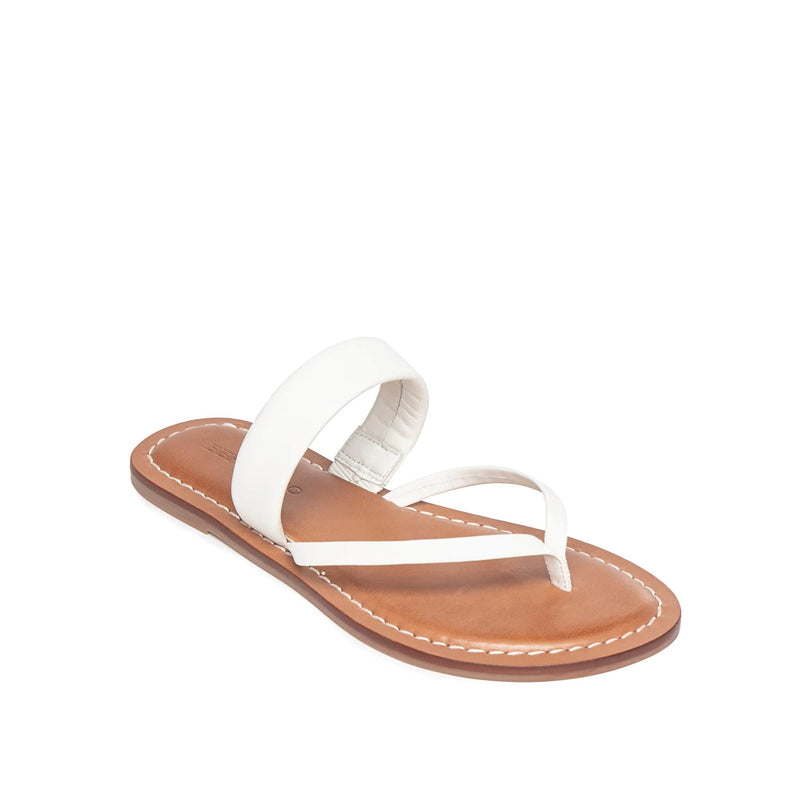 Bernardo Leia Thong Women Flat Sandals White | LUO5324FP