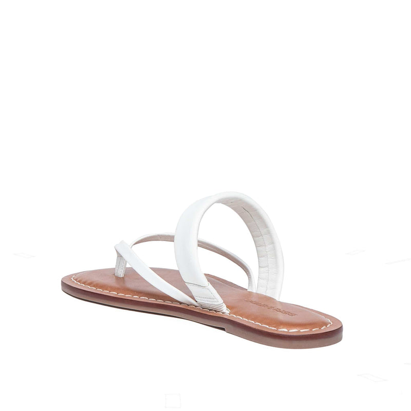 Bernardo Leia Thong Women Flat Sandals White | LUO5324FP