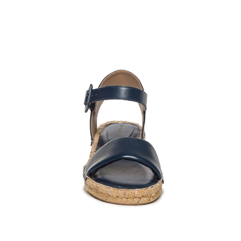 Bernardo Madrid Espadrille Women Wedge Sandals Navy | KBV580RX