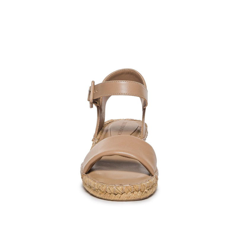 Bernardo Madrid Espadrille Women Wedge Sandals Brown | PXI5647TU