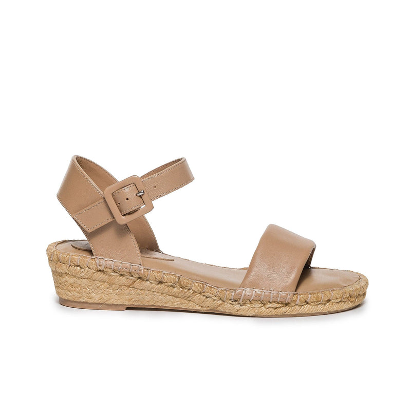 Bernardo Madrid Espadrille Women Wedge Sandals Brown | PXI5647TU