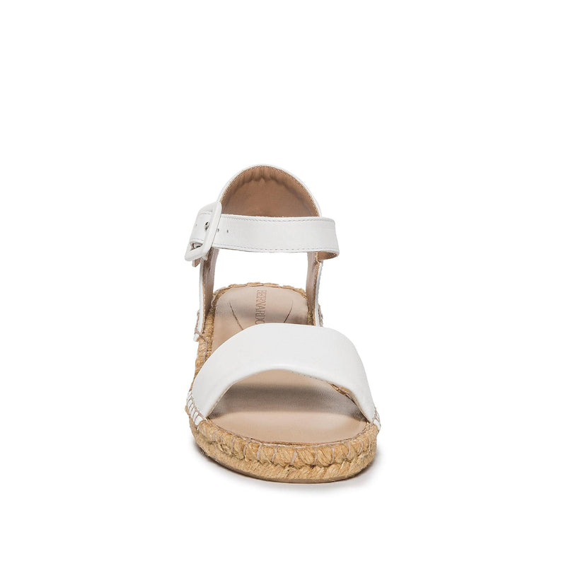 Bernardo Madrid Espadrille Women Wedge Sandals White | XQK7881AQ