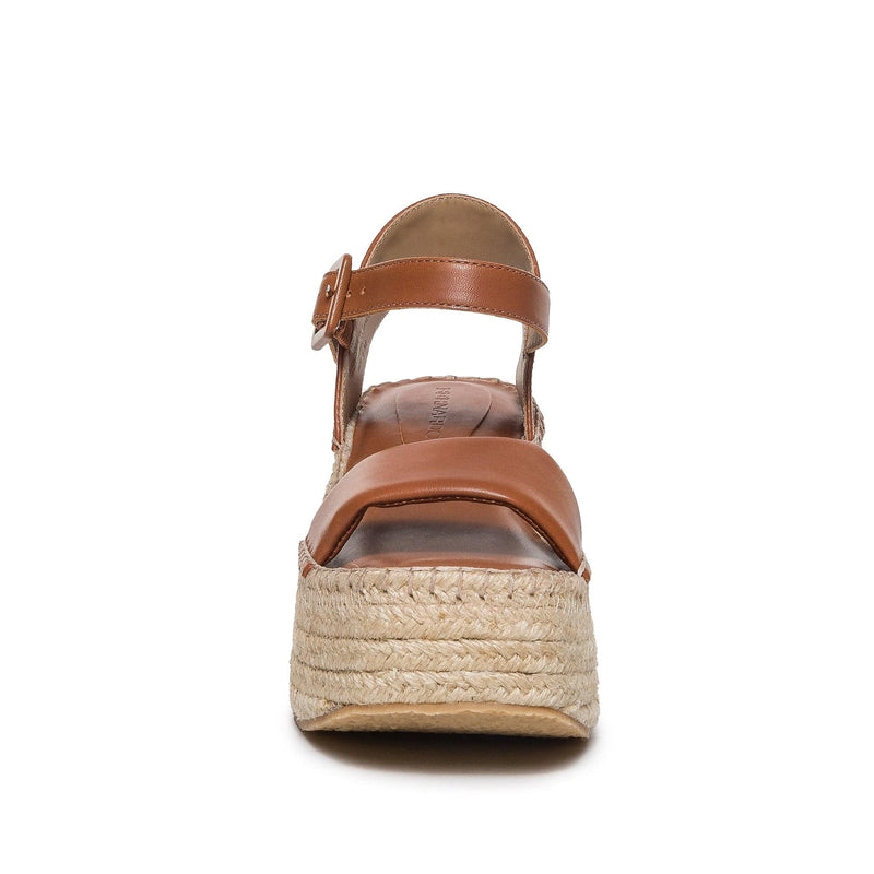 Bernardo Mallorca Espadrille Women Platform Sandals Dark Brown | TOV8116AA