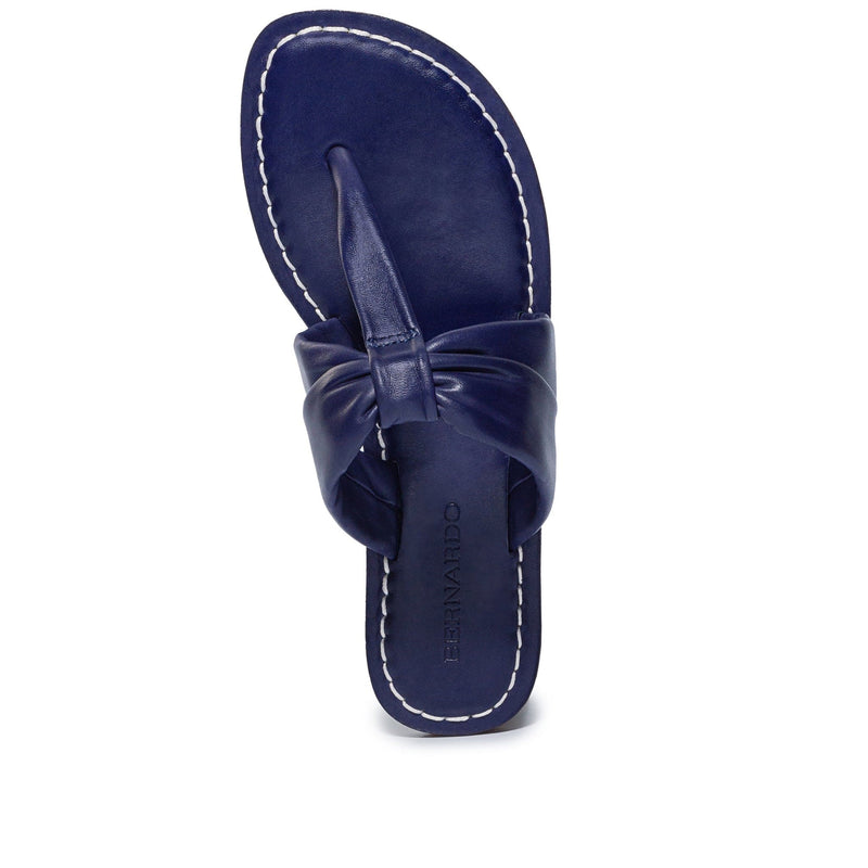 Bernardo Margaret Thong Women Slide Sandals Blue | XNN679NI