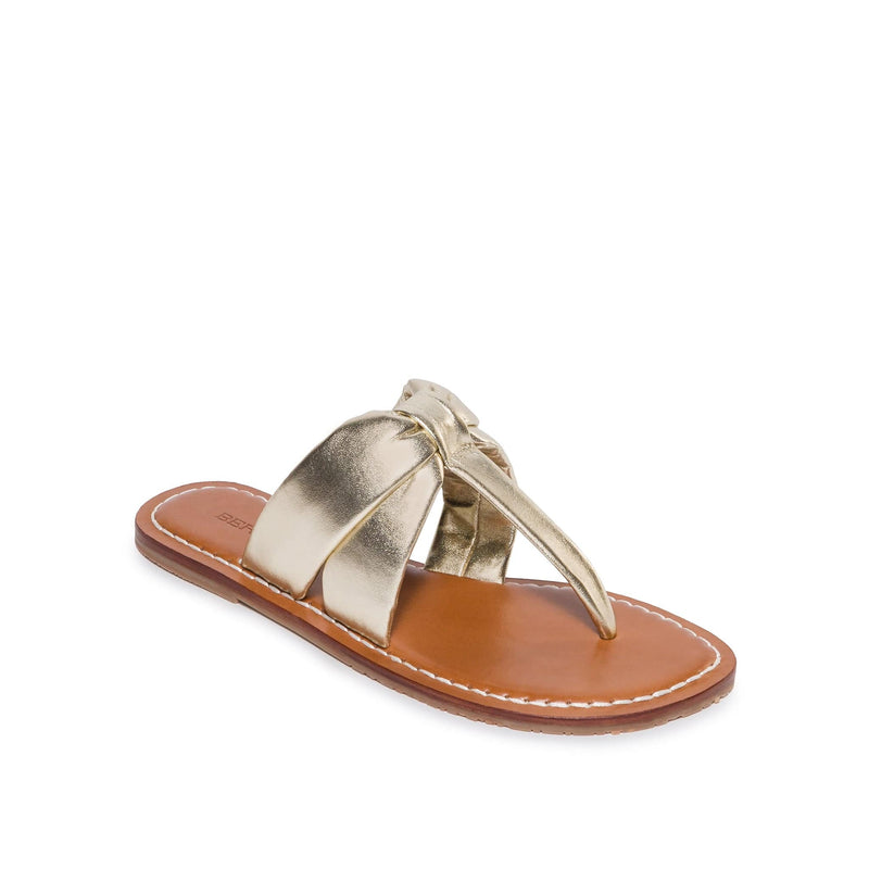 Bernardo Margaret Thong Women Slide Sandals Gold | DCW6355LA