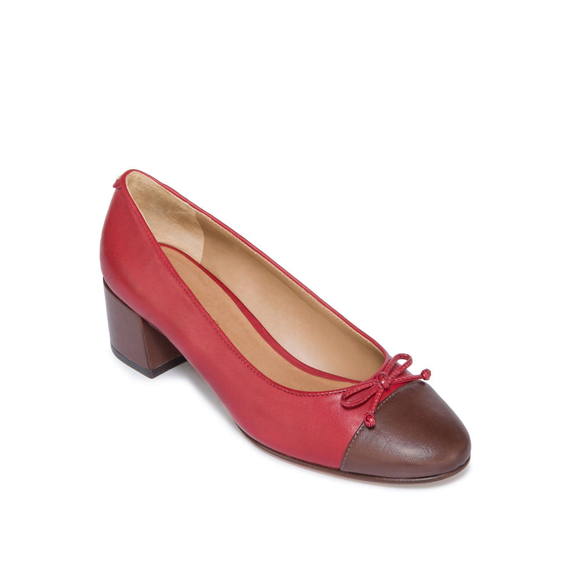 Bernardo Marisol Ballerina Women Pumps Dark Red Chocolate | DCW8587OQ