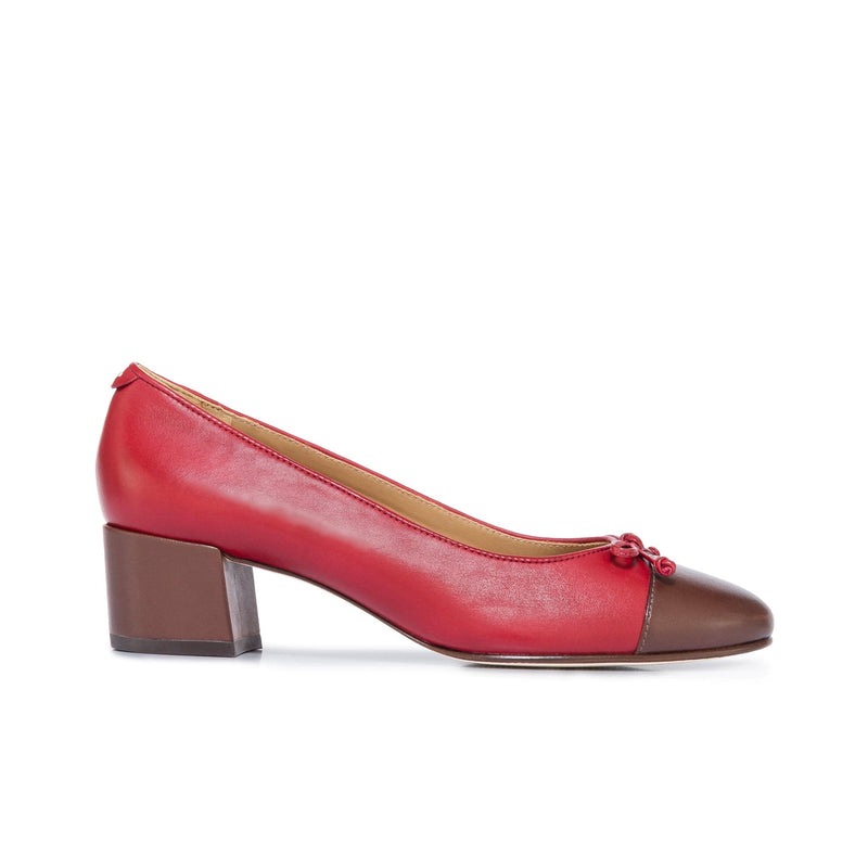 Bernardo Marisol Ballerina Women Pumps Dark Red Chocolate | DCW8587OQ