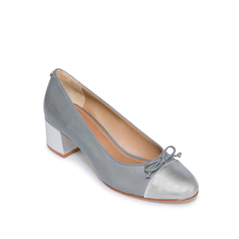 Bernardo Marisol Ballerina Women Pumps Grey Silver | OPL1825WF