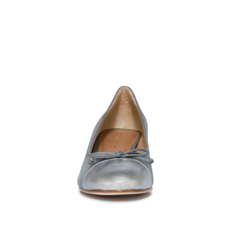 Bernardo Marisol Ballerina Women Pumps Grey Silver | OPL1825WF