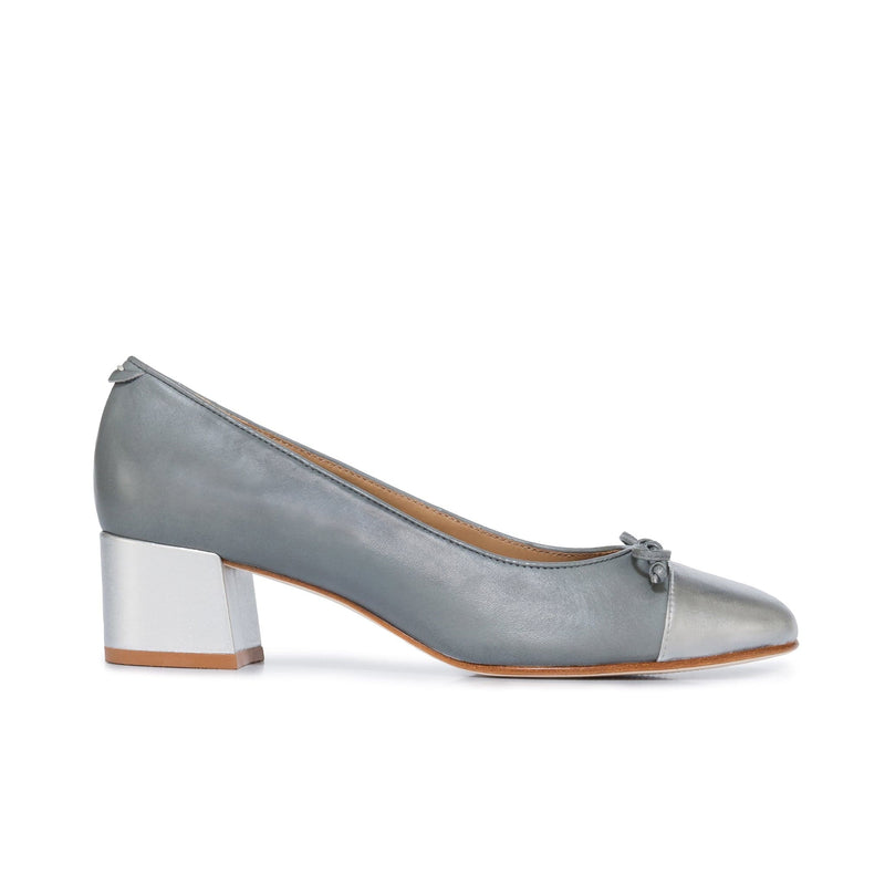 Bernardo Marisol Ballerina Women Pumps Grey Silver | OPL1825WF