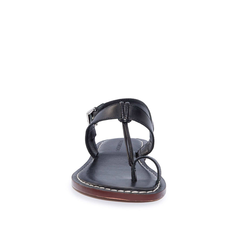 Bernardo Maverick 2 Toe Ring Women Flat Sandals Black | KON518AM