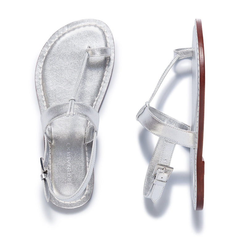 Bernardo Maverick 2 Toe Ring Women Flat Sandals Silver | VXX7717XV