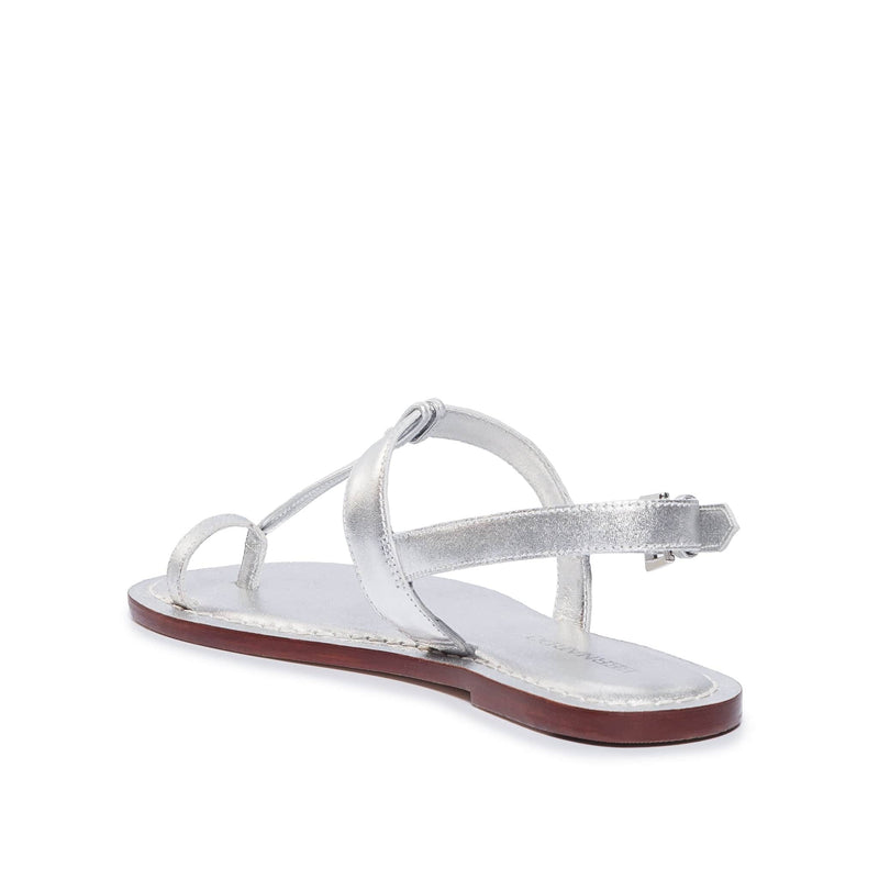 Bernardo Maverick 2 Toe Ring Women Flat Sandals Silver | VXX7717XV