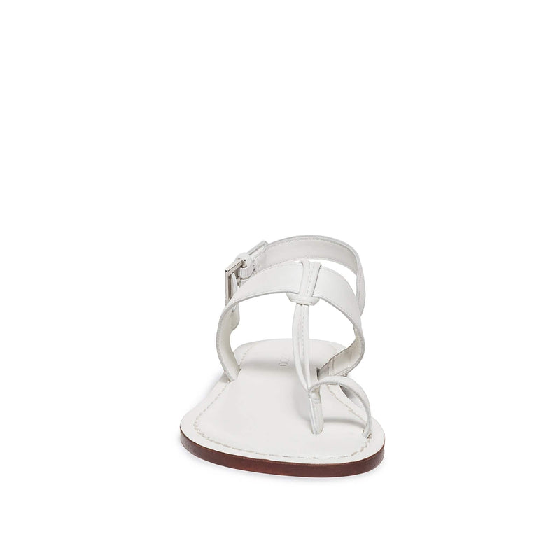 Bernardo Maverick 2 Toe Ring Women Flat Sandals White | FRF6844FW