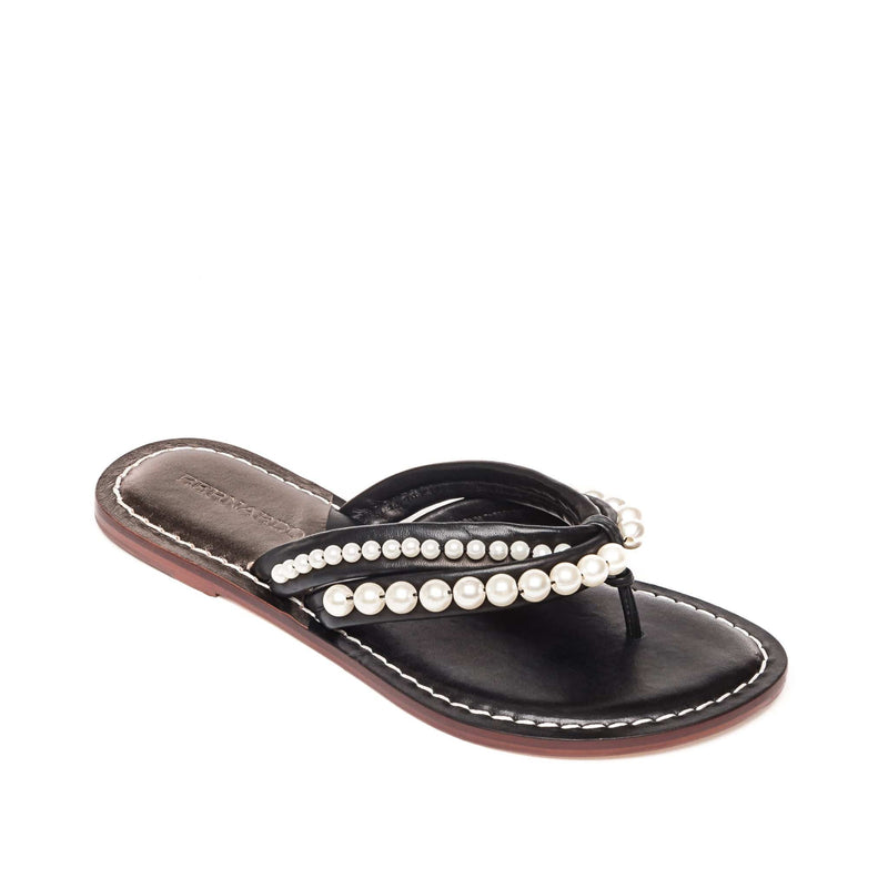 Bernardo Miami Pearl Women Slide Sandals Black | MYJ8122IB